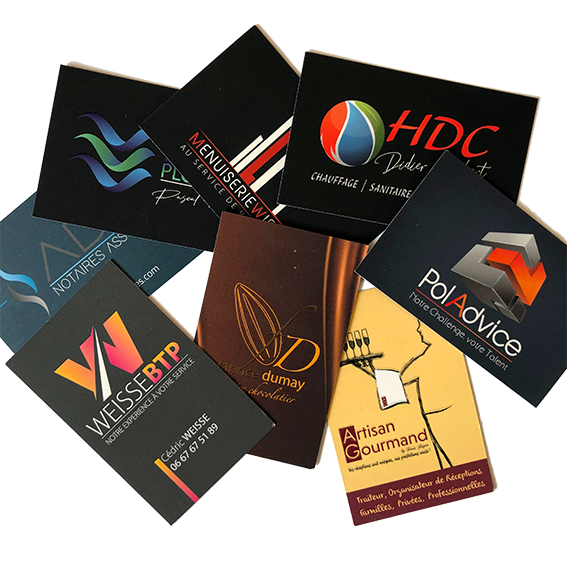 Ace Médias impression de cartes de visite